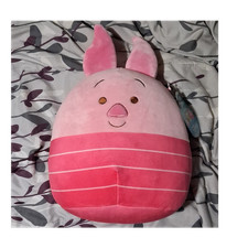 Disney Squishmallows Piglet Plush Stuffed Animal w/ Tag, Winnie the Pooh, Small