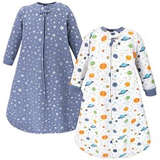 HUDSON BABY UNISEX PREMIUM QUILTED LONG SLEEVE 2-PACK YOUTH SIZE 6-12 MONTHS