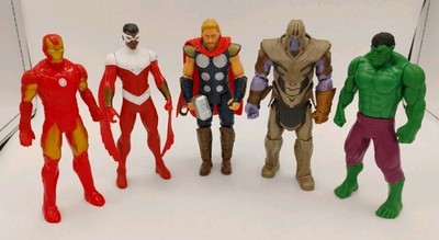 2015-2020 Hasbro Marvel's Avengers 6'' Action Figures, Lot Of 5