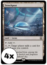 Trenchpost - Playset (x4) - Commander: Modern Horizons 3 Regular
