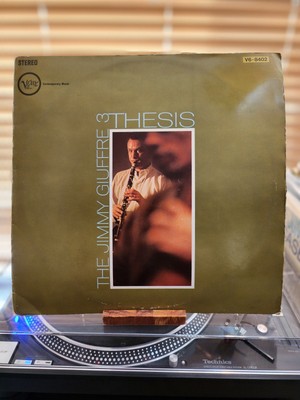 The Jimmy Giuffre 3, Thesis, 1960's German Verve, Stereo, V6-8402