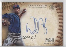 2015 Bowman Inception Rookie Auto Gold /50 Daniel Norris #RA-DN Auto ni4