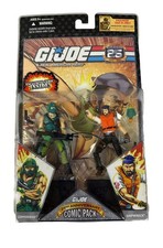 Hasbro G.I Joe 25th Anniversary Comic Pack Copperhead & Shipwreck Figures New