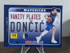 Luka Dončić 🔥 Vanity Plates 2020-21 NBA Hoops 🏀 Dallas Mavericks #10