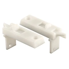 Prime-Line F 2642 Window Tilt Latch White Plastic 3/4" W X 2-1/4" L White Pair