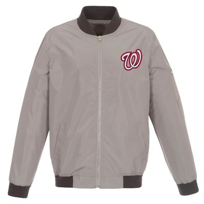 Washington Nationals Nylon Bomber Jacket