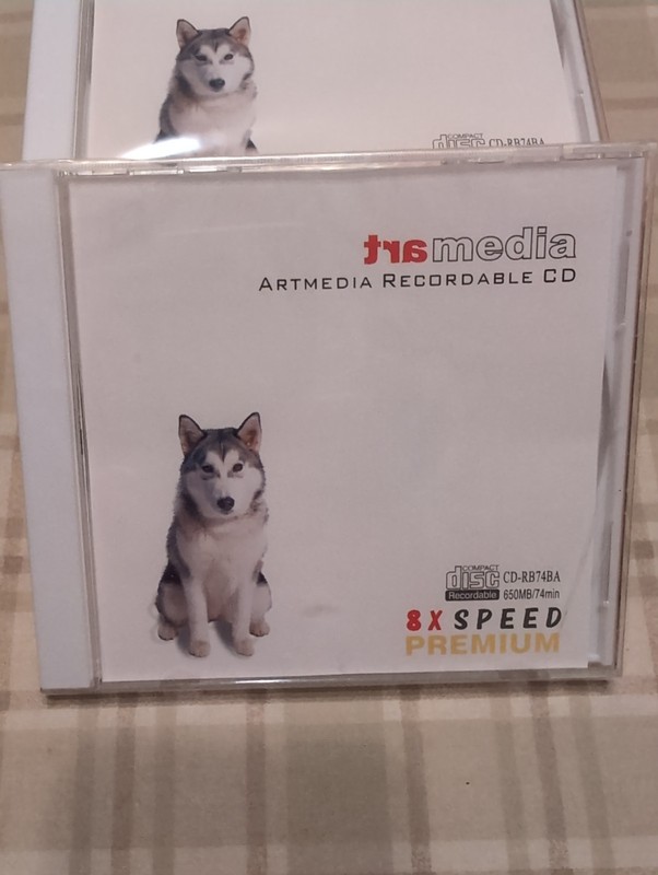(6) ArtMedia Recordable CD - CD-R Brand New & Sealed CD-RB74BA  650MB/74MIN