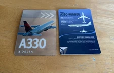 Brand New 2025 Delta Air Lines Pilot Trading Card #66 A330