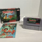 DISNEY'S THE JUNGLE BOOK (Super Nintendo, 1991) Complete! CIB!