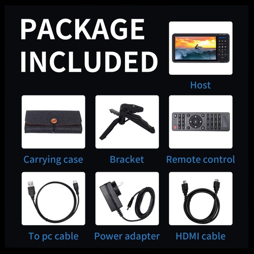 4K 2.0 HDMI Recorder HD Video Capture Box USB/ SD /TF Card VHS To Digital 7" LCD - Picture 9 of 9