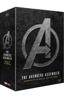 USED] The Avengers Assembled DVD Complete 4-Movie Collection Box