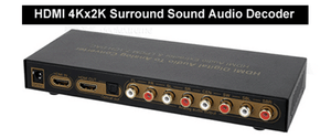 Hdmi Pcm 7 1 5 1 Surround Audio Decoder With 4kx2k Edid Support Ebay