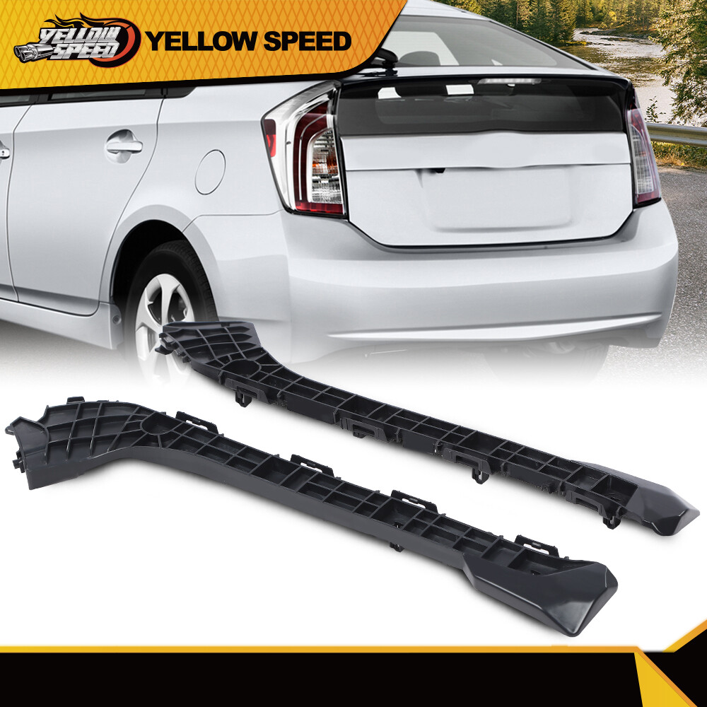 Fit for 2010-2015 Toyota Prius Rear Bumper Cover Retainer Bracket Set RH & LH