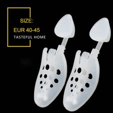 NNEDSZ Adjustable Transparent Shoe Tree Stretcher, Size EUR 40-45 One Pair 