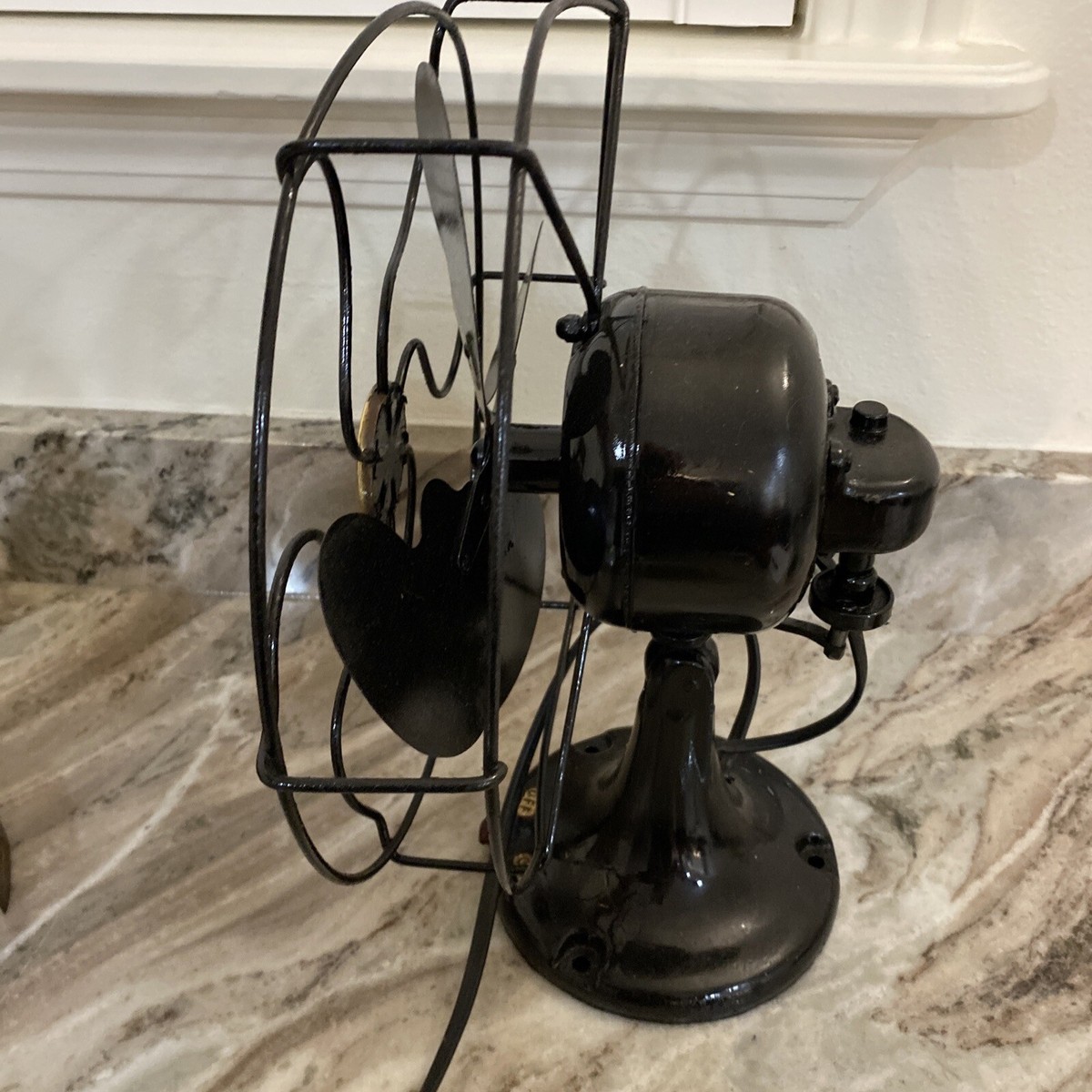 Vintage 1930s Emerson B Jr 10 Inch Oscillating Fan WORKS GREAT 