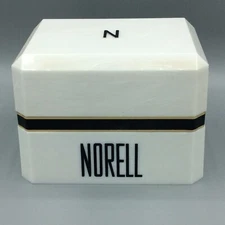 Norell Vintage Perfumed Dusting Body Bath Powder & Puff 6OZ Opened 75% Full
