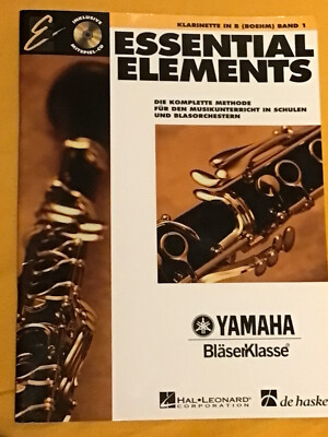 Yamaha Essential Elements, Band 1, Klarinette in B (Boehm), m. Audio-CD, neu