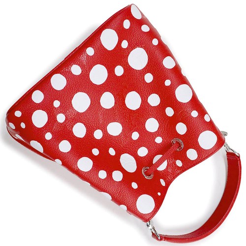 Borsa a mano Louis Vuitton Yayoi Kusama LV x YK NeoNoe BB Monogram Empreinte M46413 - Foto 6 di 10