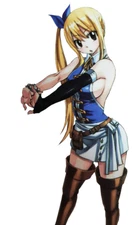 Lucy Heartfilia Fairy Tail V3 Weatherproof Anime Sticker 6" Car Decal