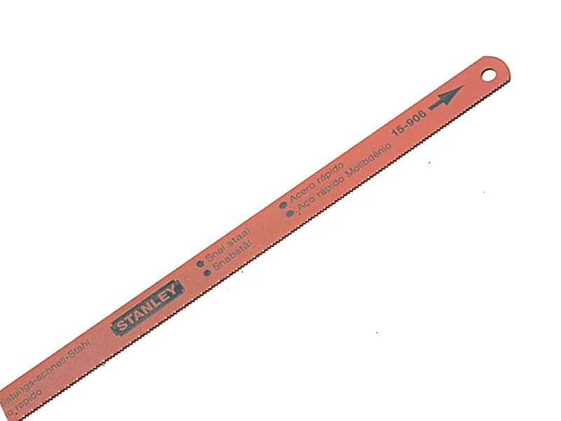 High speed clearance hacksaw blade