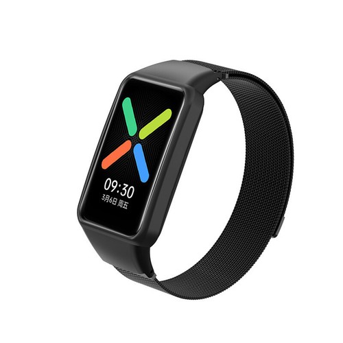 For Oppo Watch Free NFC Stainless Metal Milanese Bracelet Wristband Strap - Picture 8 of 17