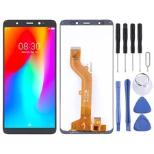 For Itel P33 LCD Screen with Digitizer Full Assembly Replacement Black