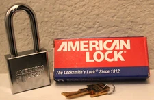 American Lock - Solid Steel Padlock A5261KA - 2" Shackle - New in Box