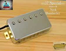 G.M. 57 Special Alnico II Chrome Humbucker Neck 50mm(4-wire)for Gibson Epiphone®