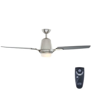 Hampton Bay Stylique Ii 56 In Indoor Brushed Nickel Ceiling Fan