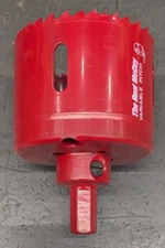 MK Morse Real McCoy TA41 2-9/16" or 65mm Built-In Arbor Bi-Metal Hole Saw USA