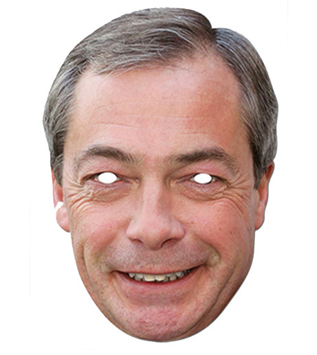 Nigel Farage Celebrity Face Mask Nigel Farage Celebrity Face Mask