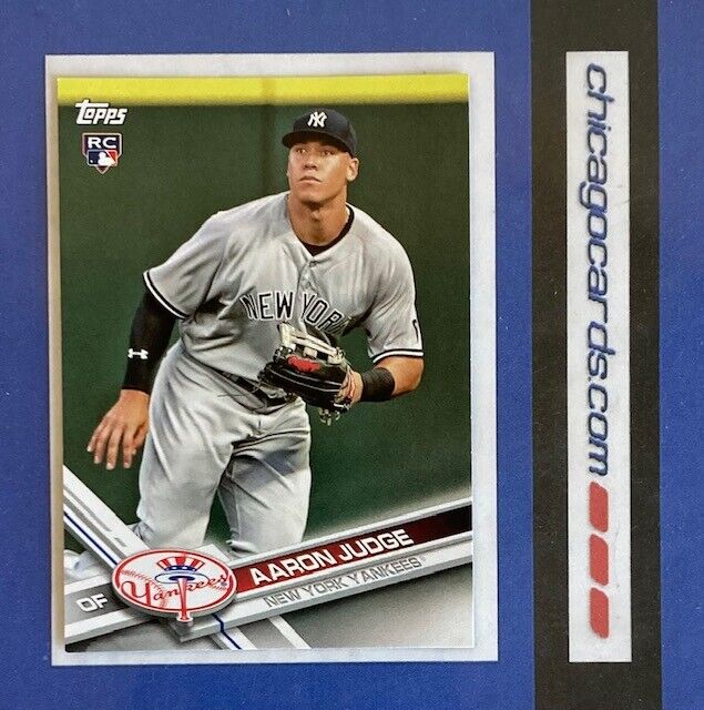 Aaron Judge Rookie RC Card from 2017 Topps Yankees Team Set NYY-16 NrMt to Mint