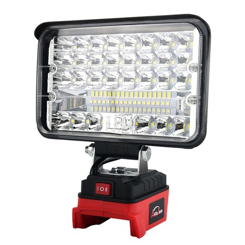 Wireless LED Work Light for Milwaukee M18 18V Battery Cordless Outdoor Lamp - Picture 24 of 64