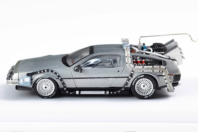 MJ Model x LMLF 1:64 DeLorean Time Machine Back To The