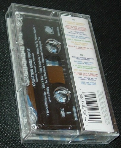 Operation Angel Wings,World Famine Relief,SEALED cassette,1993,RARE - Picture 2 of 2