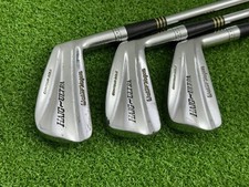 1967 Walter Hagen Haig Ultra Contour Sole Iron Set 2 3 4 Right Steel Regular