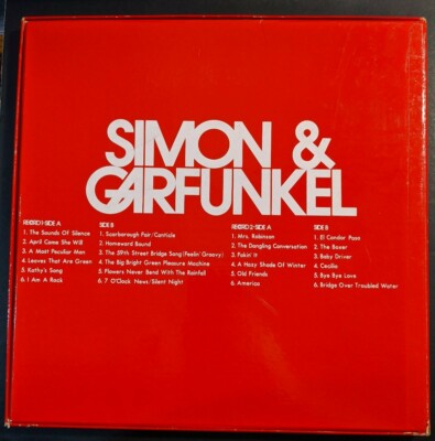 Simon & Garfunkel Gift Set CBS/Sony ‎SOPB-55131-2 Japan OBI With