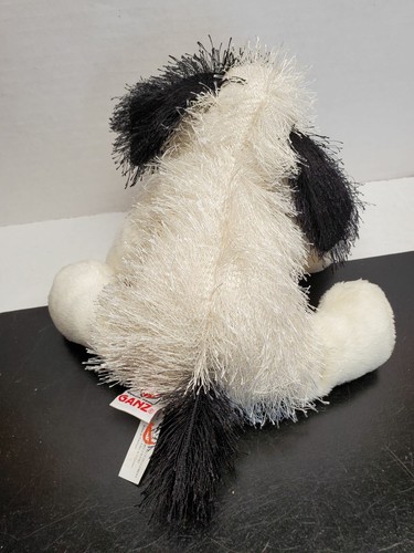 Ganz Webkinz 9 Inch B & W Cheeky Dog Plush - HM192 - NO CODE - Puppy - Picture 4 of 10