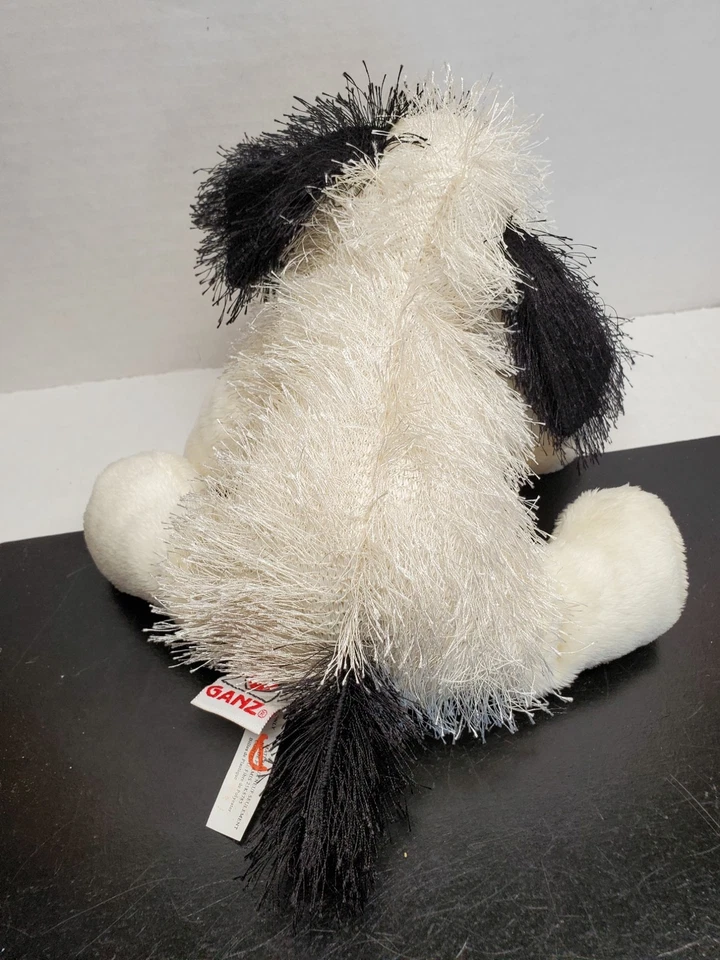 Ganz Webkinz 9 Inch B & W Cheeky Dog Plush - HM192 - NO CODE - Puppy - Image 4 of 4