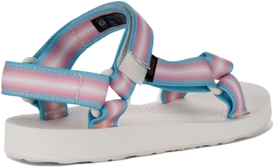 TEVA Gradiate Original Universal Vegano Mujer Sandalia Azul Multicolor GB 3 - - Imagen 3 de 4