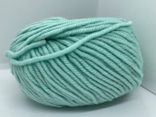 Mint Green Superwash Merino Wool 42462 Ice Yarns Worsted 50gr 92yds 100 Merino