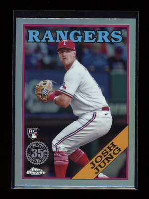 2023 Topps Chrome Update Josh Jung RC 35th Anniversary Refractor #88CU-16