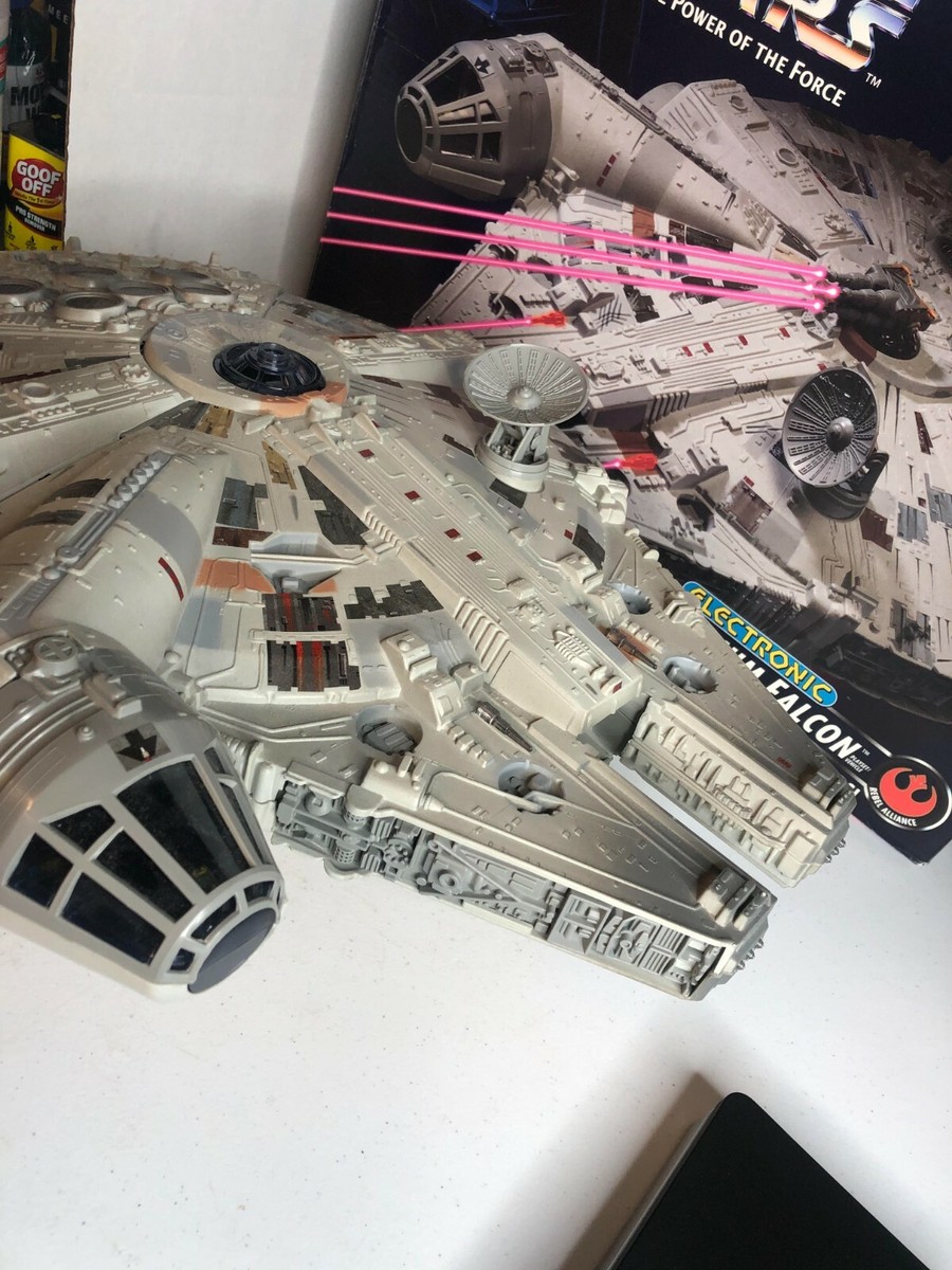 1995 Star Wars Electronic Millennium Falcon With Box | eBay