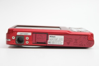【美品】Nikon COOLPIX S210 デジカメ レッド ニコン 赤 Amazon.co.jp: Nikon COOLPIXS210R Digital Camera COOLPIX S210 Red