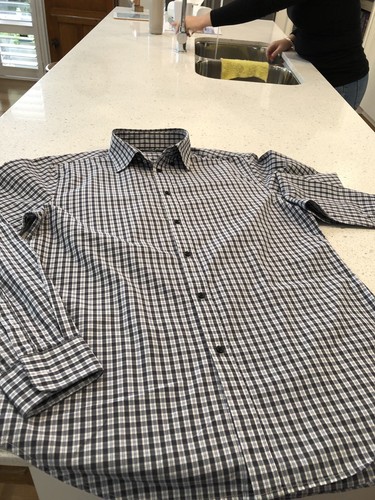 Cotton Shirt Size M Slim Fit 