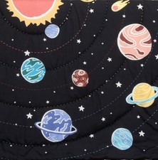 TILLYOU Luxury 4 Pieces stars and planets Crib Bedding Set. Regular price 180