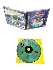 Sony PlayStation 1 PS1 CIB COMPLETE TESTED Worms World Party