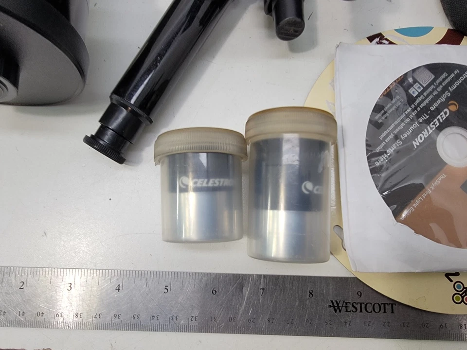 Celestron Travel Scope 21035 Black Portable Telescope Accessories Lenses - Image 4 of 4