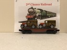 O Scale Trains Lionel Unlettered Flat Car w/Ford Model A's, Repaint