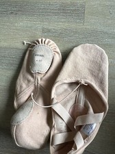 Bloch Infinity Stretch Canvas Ballet Flats Size 4.5 C